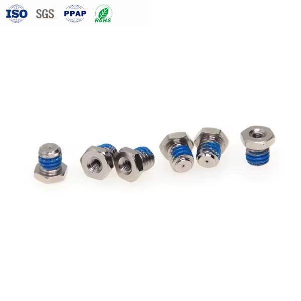Velas antiarrastre de acero inoxidable M0.8-M12 Partes giratorias CNC
