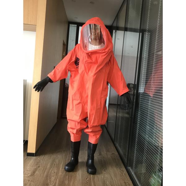CCS Approved Marine Heavy Duty Gas Tight Chemical Protective Suit Clothing