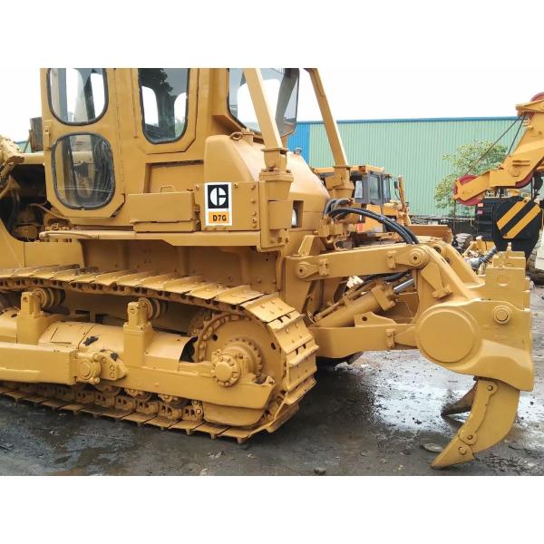 Used Cat D7G Bulldozer 180 HP 300L Fuel Capacity For Land Clearing