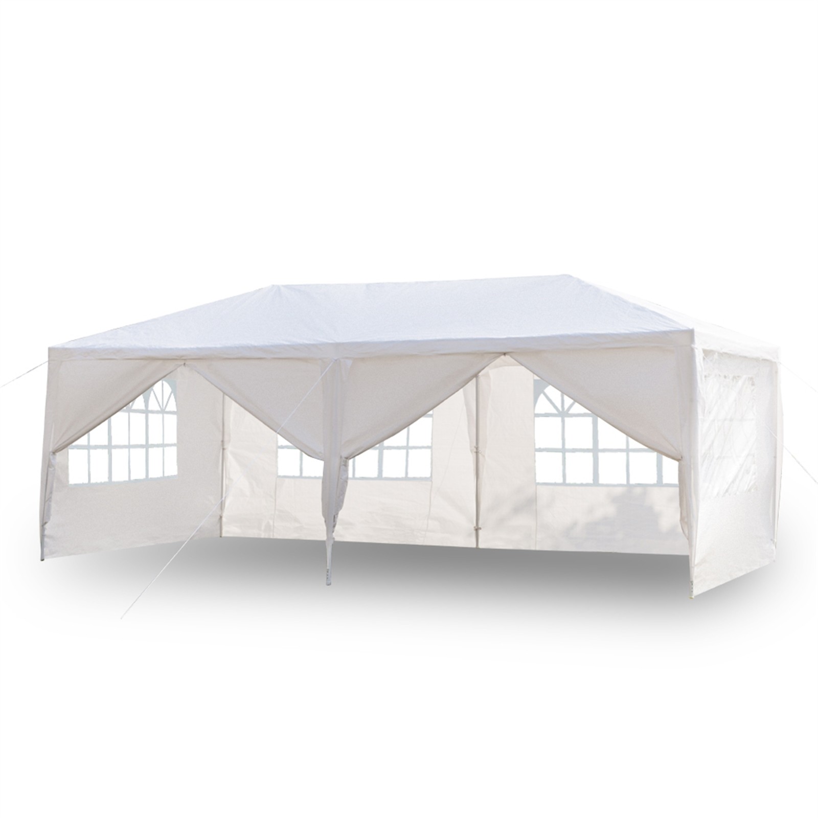 Powder Coated AJUNION 10' x 20' Outdoor Tent Canopy Gazebo Pavilion for Wedding Party