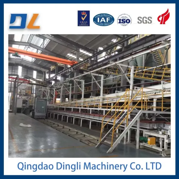 Environmental Protection Clay Sand Molding Production Line
