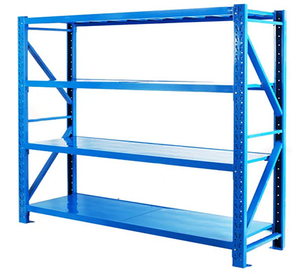High Capacity Long Span Storage System Maximize Warehouse Space with Industrial Metal Shelving