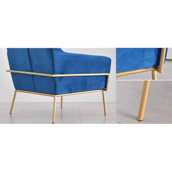 Leisure Baby Pink Armrest Sofa chair Lounge for Living room Hotel