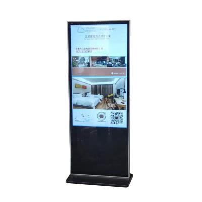 75 43 55 Inch Indoor Totem Kiosk Display Digital Signage and Displays Writing Method Pen/Finger Touch 4K Ultra HD Resolution