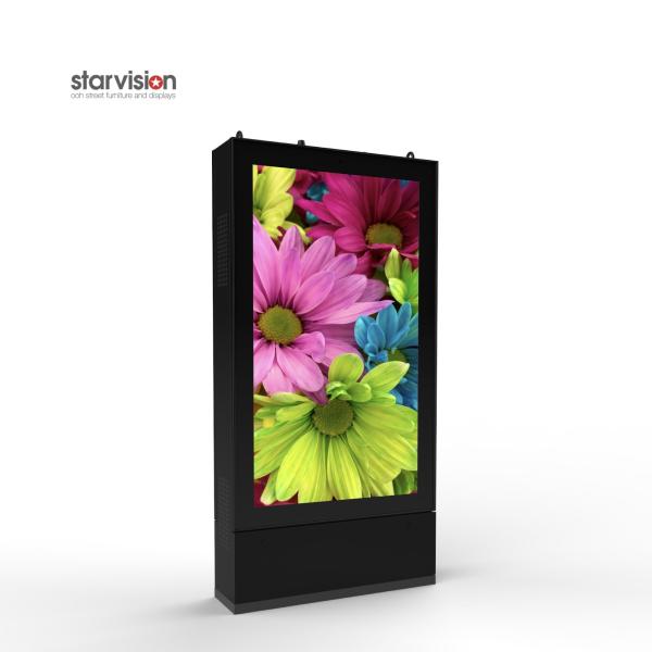 Tailored Structures Outdoor LED Totem Digital Mupi P3.0mm 5000 Nits