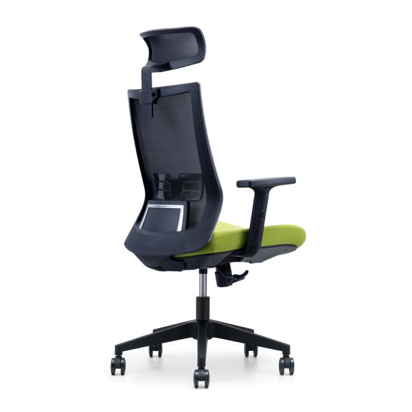 M890A 2D Armrest Height Adjustable Mesh Executive Office Chair BIFMA Standard Fabric