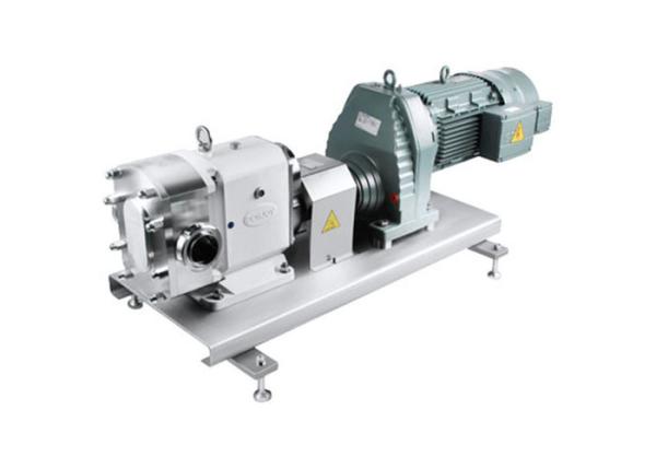 SS316L stainless steel TUL-20 rotary lobe pump for regulating syrup candy chocolate pharmacy