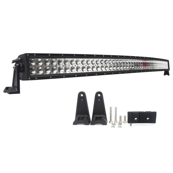 G1 Style 4D 288W 3W 96LED EPISTAR LED LIGHT BAR 6000K 10-30V Combo Beam