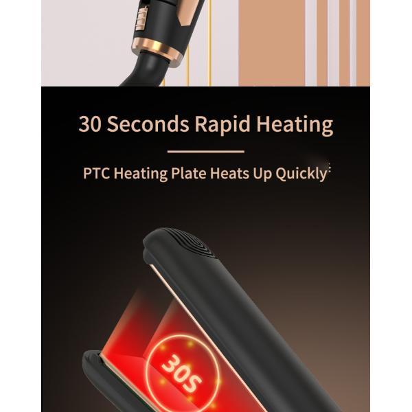 Многофункциональные 2 в 1 уходе за волосами плиты PTC раскручивателя волос
