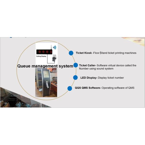 17 Inch 19 Inch Multifunction Queue Ticket Dispenser