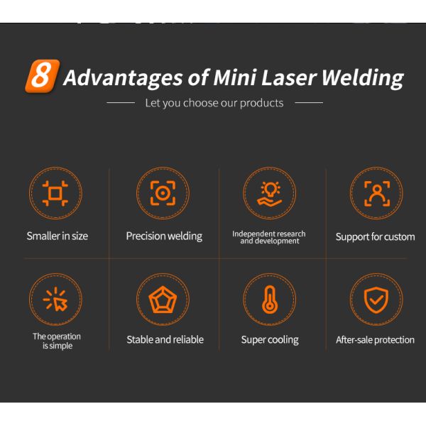 Portable Desktop Silver Gold YAG Pulse 200W Mini CCD Jewelry Welding Fiber Laser Welder Machine
