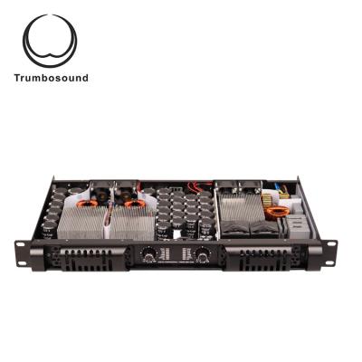 Class D audio amplifier professional sound power amp 2 channel amplifier 2x2500W HD2500
