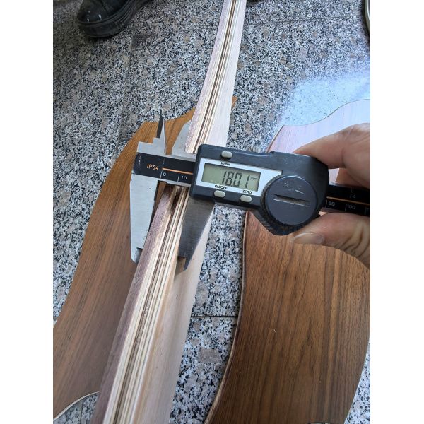 Geometric Parquet FlooringShaped Engineered Walnut Parquet Flooring High Level And Special Flooring Multi layer Tongue and Groove Structure with Eucalyptus and Birch Plywood