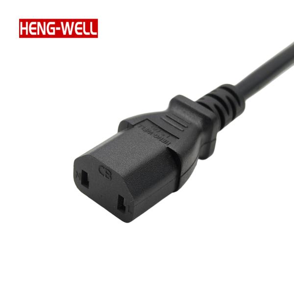 Cordon d'alimentation SAA certifié 10A 250V Australie, prise à 3 broches vers IEC C13, longueur de câble de 20m pour appareils ménagers, utilisation en intérieur, cordon d'alimentation AU 10A 250v avec une forte intensité nominale et une longue durée de vie