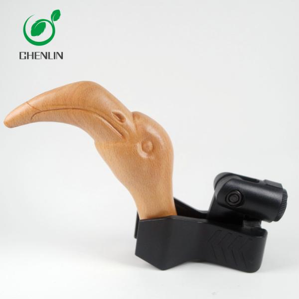 OEM ODM Mens Umbrella Wooden Handle With Black Walnut Material