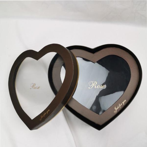 Wedding Cardboard Heart Shaped Gift Boxes With Lids For Chocolates Cookies Candies