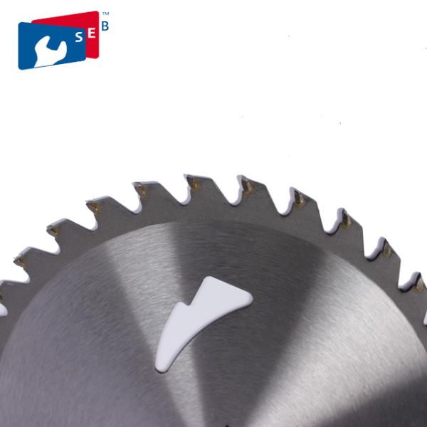 Tungsten Carbide Tipped TCT Saw Blade , Grass Trimmer Blades Thick Kerf