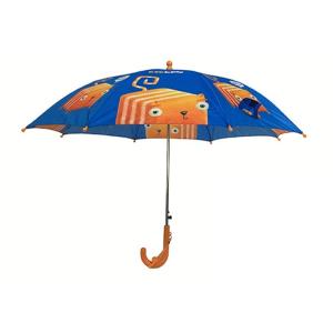 Pequeño paraguas personalizado automático de los niños para la impresión de Digitaces de la pongis de los niños