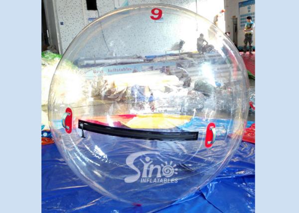 2 bolas de passeio da água inflável transparente das crianças e dos adultos do diâmetro dos mts para a venda de sino Inflatables