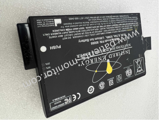 Вдохновленная энергия Литий-ионная батарея P/N 80066, 10.8V 7.2Ah 93Wh Новая оригинальная медицинская батарея
