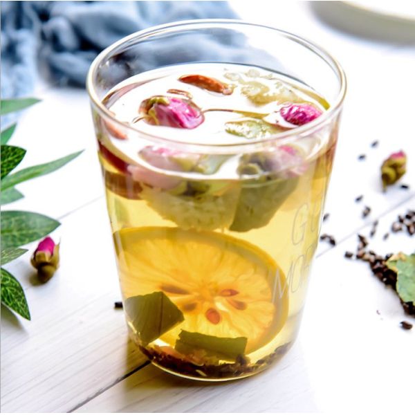 Rose Honeysuckle And Chrysanthemum Herbal Liver Detox Tea Clearing Internal Heat And Relief Eyes Fatigue