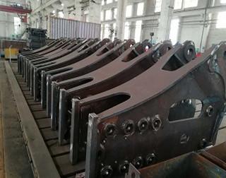 Customized Industrial Steel Construction , Hydraulic Hammer/Breaker Steel Body