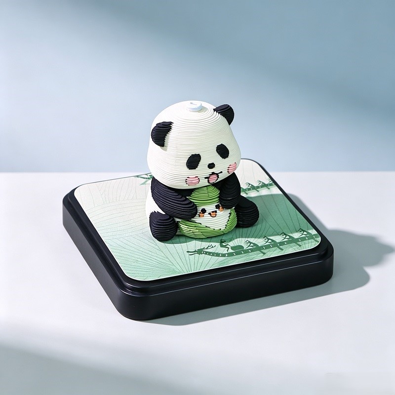 DIY tear-away 3D art calendar With Custom Design And Creative Paper Sculpture