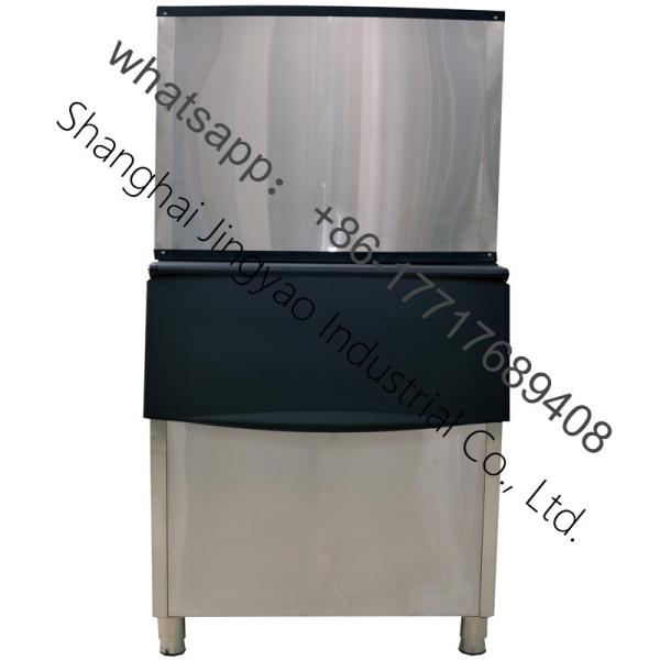 Cafeteria Equipment Cube Ice Making Machine for Juice Bar 750W and Ice Block Shape