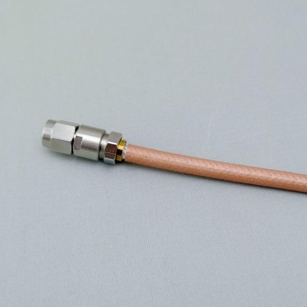 6GHz SMA RG142 Cable With FEP Jacket / Flexible Rf Cable Assemblies