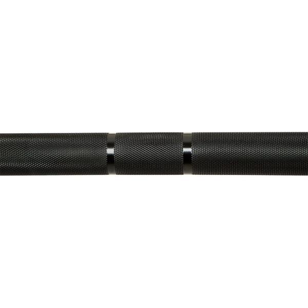 standard men's barbell, Men's WOD BAR Olympic Barbell black zinc 28mm diameter 2200mm length