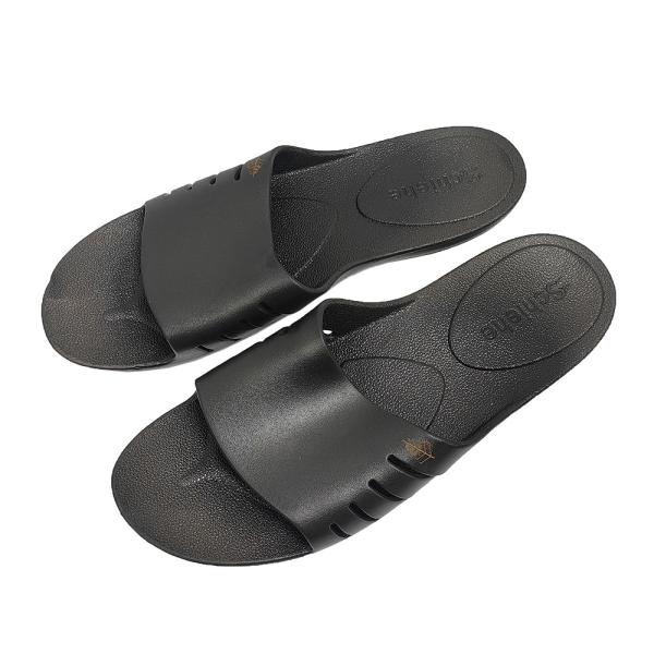 Banheiro preto Antiderrapante Impermeável Casa Pai Criança Sapatilhas PVC Sapatilhas grandes