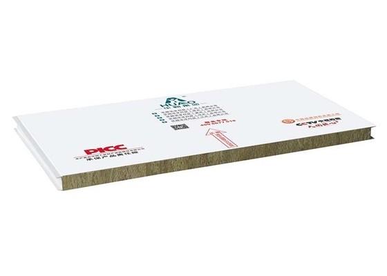 Fireproof Heat Preservation Sound Insulation Rock Wool Sandwich Panel Wall And Roof Sheet Rock Wool Board Clean Room Panels