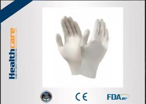 Caixa branca descartável de luvas protetoras do grande látex do tamanho que