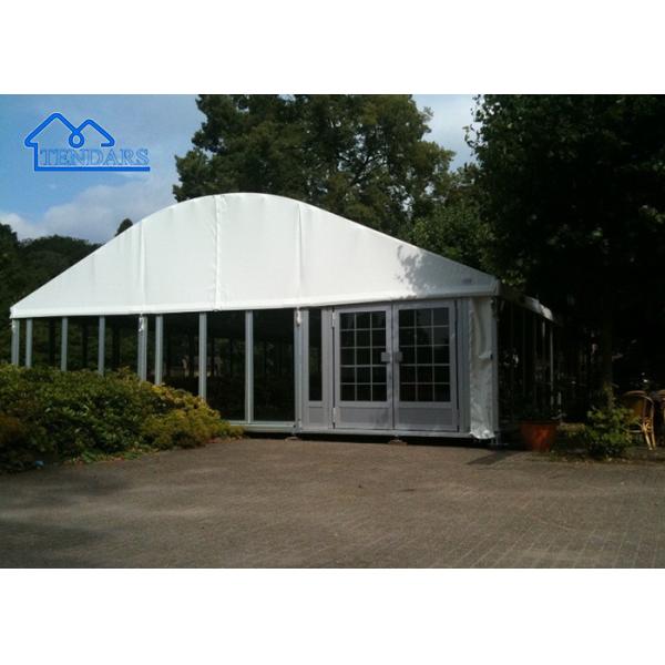 5x5m Waterproof PVC Cover Arcum Tent Aluminum Alloy Frame Arc Shape for Elegant Events