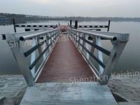 Rampe en aluminium forte de dock de passerelle de capacité de chargement pour le ponton flottant