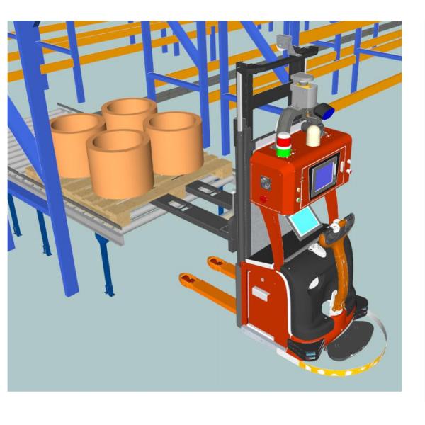 Transportation Modes Revolutionized With 24 Hours Endurance Automated Forklift