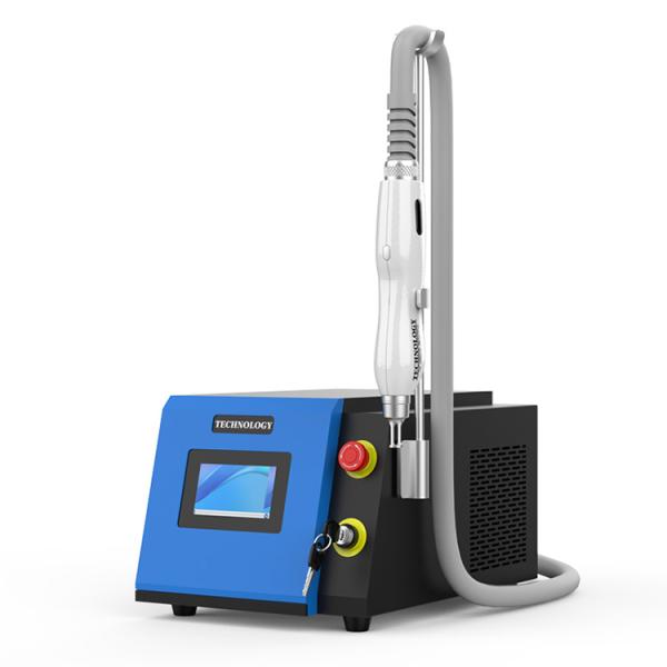 Hot Sell Portable 532 1064 1320nm Tattoo Scar Pigment Eyebrows Darker Spots Removal Machine 3 Wavelengths Skin Care 5PCS