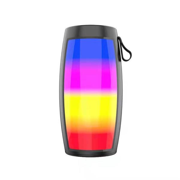 Outdoor LED Flashing Light Bluetooth Speaker Portable 1200mAh Waterproof