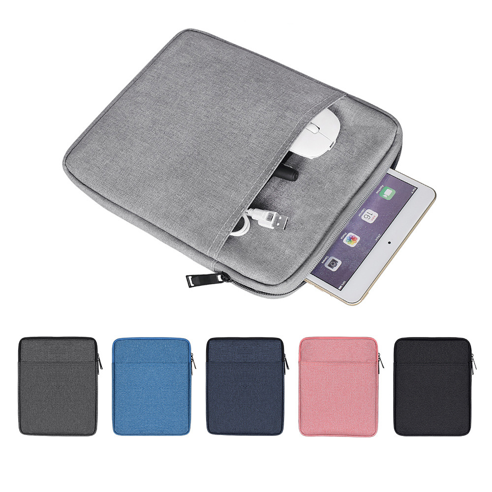Universal Business Tablet Carrying Bag Handbag Portable Oxford Material Convertible Protective Sleeve Case Soft Korean