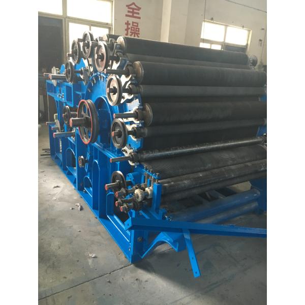 Кардочесальной машины цилиндра полиэстера волокно одиночной Nonwoven электрическое в ткани