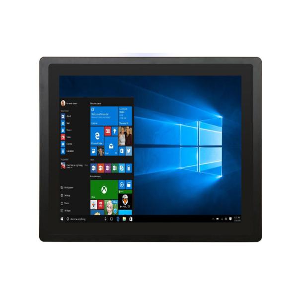 Monitor de pantalla táctil de marco abierto de 15 pulgadas a prueba de agua IP65 industrial con carcasa metálica, con USB RS232