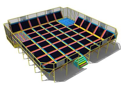 indoor trampoline park equipment jump trampoline park toddler indoor trampoline with net