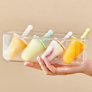 Grade de alimento Uso doméstico DIY Sorvete Popsicle Moldes Molde de sorvete de silicone