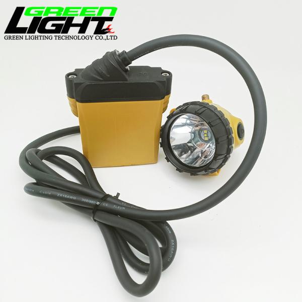 High 10.4Ah Kl12lm Rechargeable LED Miner's Cap Lamp Wide Beam Mining Helmet Head Lamps