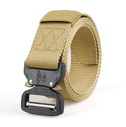 Cobra Tactical Belt, Nylon-Style Woven Belt , Multi-Function Training Belt For Men , Outdoor Versatile Belt