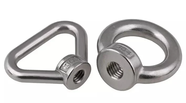 Ring Shaped Lifting Eye Bolt Nut M8 M10 M12 M14 M16 M20 Stainless Steel 304 Triangle