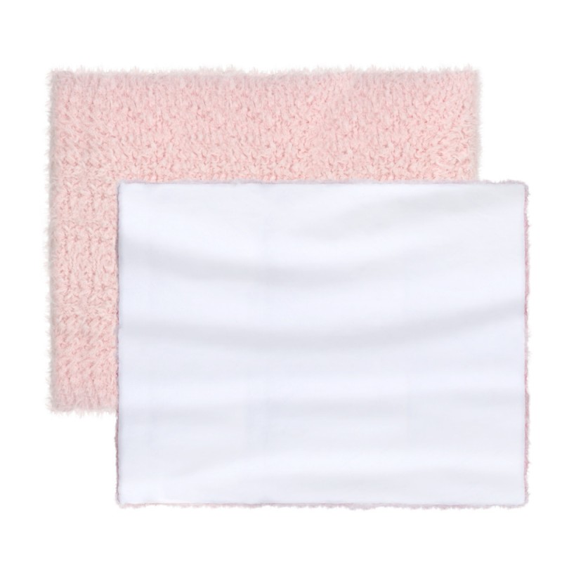 Eco-Friendly Baby Blanket For Sublimation 100% Polyester Double Layer Sherpa Plush Sublimation Throw