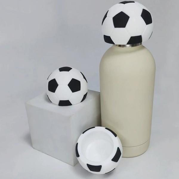 Custom Silicone Lid Stainless Steel Water Bottle for Kids