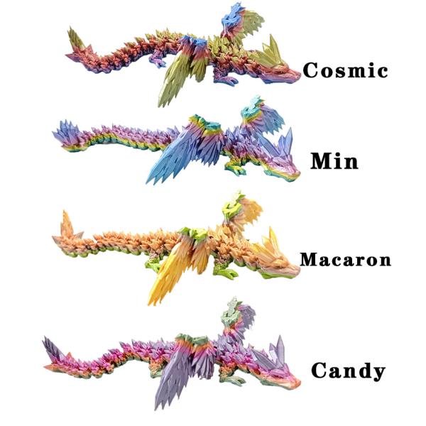 PINRUI Rainbow PLA Silky PLA 1.75mm 1kg Multi-color PLA Color Gradient Filament for 3d Printing