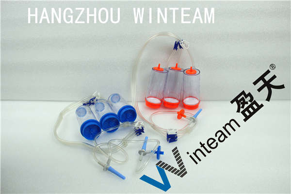 ISO9001 Sterility Test Closed Canister AS Base 0.45μM Membrance For Laboratory